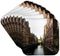 3dRose Canals in Amsterdam - Set of 8 Soft Coasters