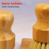 JouiiSiYa Set, Bamboo Vegetable Brush Natural Bristle Dish Brush with Holder, Eco Friendly Soft Dish Scrubber Kitchen