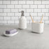 13 oz (384 ml) Umbra Step Liquid Soap Pump Dispenser, Also Works with Hand Sanitizer, Easy to Refill, White
