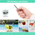 Teivio 12 Pack + Cleaning Brush, 5-inch Extra Short Reusable Stainless Steel Drink Straws for Cocktails