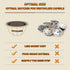 Refillable Vertuo Coffee Capsules Discs, 2 Pcs Reusable Coffee Capsule Lid for Vertuoline & Vertuo Pods