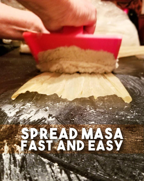 Tamales Masa Spreader - 2 Pack, Available in White, Red, Black or Green