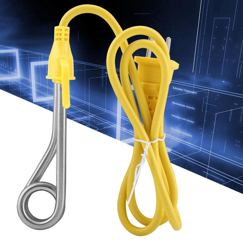Immersion Heater, Portable Water Heater Element 220V 600W for Heating Boiling Chocolate, Coffee, Tea