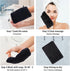 PHOGARY 6 Pack 7.8"x5.1" Microfiber Face Washcloths Facial Wash Mitts, Soft Flannel Towel for Washing Face, Reusable