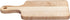 Small Labell Handle Serving Board - Canadian Maple Hardwood Cutting Board for Meats, Vegetables, Fruits, Cheeses - 6" x
