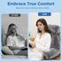 PZT Reading Pillow Plus, Crystal Velvet Back Pillow Bed Sitting Up for Adult & Children, Back Rest Pillow Support