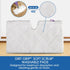 Replacement Microfiber Steam Mop Pad Cleaning Pads - for Shark Steam Pocket Mop S3500 Series (White)