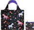 Wrapables Large Reusable Shopping Tote Bag with Outer Pouch