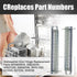 UPGRADED 00754866 Dishwasher Door Spring Kit, Includes Cable for Bosch/Thermador/Gaggenau Kitchen Dishwasher Door Hinge