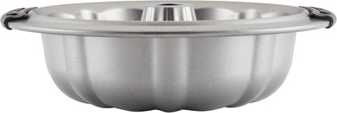 Anolon Advanced Nonstick Fluted Mold Baking Pan, 9.5 Inch, Carbon Steel, Gray