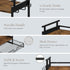 3 Countertop, 12 Coffee Bar Organizer, Tier Coffee Station Organizer for Mug Cup Holder Stand with Hooks, with K Cup