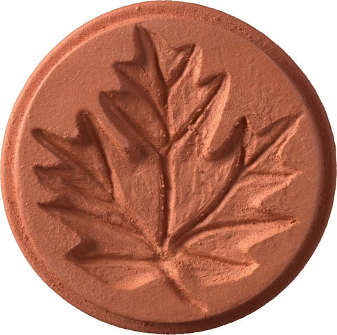 Terra Cotta Cookie Stamps for Baking, Oven & Dishwasher Safe - Ideal for Cookies, Pastry, Shortbread, Leaf Designs