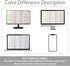 DriftAway Farmhouse Vertical Striped Linen Blend Valances, 18 Inch Blackout Kitchen Curtain Valance, 1 Panel for Living