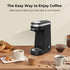 Compact CHULUX Single Serve Coffee Maker - Perfect for Small Spaces