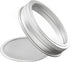 304 Stainless Steel Sprouting Lids - 6 Pcs for Wide Mouth Mason Jars, Making Organic Sprout Seeds