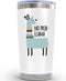 KLUBI 20 Ounce Llama Gifts Mug - No Prob Llama Tumbler with Straw for Mom from Daughter