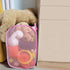 Portable Mesh Pop Up Laundry Hamper with Side Pocket and Handles, Vertical Collapsible Laundry Basket for Travel, RV,
