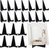 Bucherry 20 Pcs Triangle Acrylic Easel Stands for Display, Mini Picture Frame Stand, Plate Holders for Weddings, Home