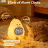 Pear Alarm Clock with Night Light for Kids with Sleep Training Light and White Noise, Rechargeable Silicone Lamp OK