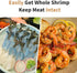 Seamless Shrimp Deveining tool Multi-Colored Shrimp Deveiner Tool Stainless Steel Shrimp Peeler and Deveiner Tool