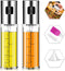 NORBASE Oil Sprayer for Cooking, 2 Pack Upgraded Olive Oil Spray Bottle Mister