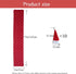 72 Inches SHUNJIE Red Farmhouse Soft Faux Fur Table Runner with Sequined Christmas Trees , Long Runners Holiday Winter
