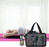 Moyad Mesh Shower Caddy Portable Toiletry Tote Gym Bag for College Dorm Bathroom (Large Black)