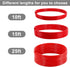 Beer CO2 Gas Line Kit - 10ft PVC Tubing Hose & 4PCS Stainless Steel Hose Clamps for 5/16’’ Barb Ball Lock