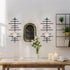Set 2,Black AIM & GGKK Wall Candle Sconce of Wall Mounted Candle Holder for Home,Living Room, Dining Room,Rustic