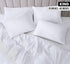 Utopia Bedding King Pillow Cases - 4 Pack, Soft Brushed Microfiber Fabric, 20 X 40 Inches (King, White)