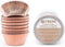 Gifbera 200-Count Rose Gold Foil Cupcake Liners, Standard Baking Cups Muffin Wrappers for Wedding Birthday