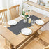 2 Pack 12 36 Inch Grey Small Short Table Runner x Solid Color Runners Coffee Table Dresser for Daily Party Home