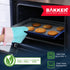 Bake with Elegance: 6-Cup Cake/Muffin Pan Set, Aluminized Steel with Ceramic Non-Stick Coating