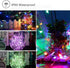 4Pack 16.4ft 200LED WS2812B DC5V BTF-LIGHTING Chasing Dream Full Color Twinkle Decorative Light Total Addressable IC