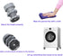 8 Pcs Anti Vibration Pads for Washing Machine, Noise Cancelling Foot Pads, Adjustable Washer Dryer Stabilizer