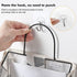 Fantasyon Wall Hanging Storage Bag, Waterproof Over The Door Closet Organizer for Bedroom, Bathroom, Black