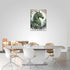 Dragon Wall Art, Green Dragon Pictures, Nature Painting, Modern Home Decoration for Bathroom, Living Room, Bedroom
