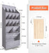 1 Pack Closet 15 FENTEC Over-the-Door-Shoe-Organizers,Hanging Organizers with Large Pocket Shoe Holder Hanging Shoe