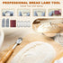 Complete Sourdough Starter Kit, Sourdough Bread Baking Supplies, Banneton Bread Proofing Basket with Glass Sourdough
