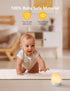 Dimmable 1H 200H MediAcous Night Lights for Kids Room, Egg Light for Nursery with Stable Charging Pad, Baby Night Light