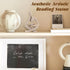 Small Bookshelf Decor Coffee Table Sculpture Abstract Thinker Statue Reading Figurine Modern Neutral Home Decoration