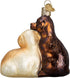 Old World Christmas Ornaments, Dog and Pet Accessories Glass Blown, Puppy Love