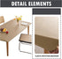 28 47 Inch Coffee,28"x47") PU Stretch Fitted Rectangle Tablecloth with Elastic Edge x Waterproof Oil Proof Table Cloth