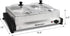 Elite Gourmet EWM-6122 Buffet Server with Dual 2 x 2.5 Qt. Trays, Food Warmer, Stainless Steel