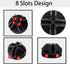 AUXBC 40PCS Closet Cube Connectors Plastic Storage Wire Cube Connectors ABS Connectors Organizer for Modular Storage