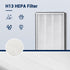 TOMORAL Replacement Filter for 40 Series Air Purifier, 3 in 1 with Pre-filter, H13 HEPA, 2 Pack