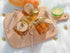 20 Pack 1.5 oz IIKUM Glass Honey Jars, Hexagon Honey Pots with Lids, Wooden Dippers, Bee Pendants, Gift Bags, Thank You