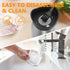 Gravity Electric Salt and Pepper Grinder Set, USB Rechargeable, Automatic Mill Grinder with Adjustable Coarseness
