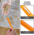Ciieeo 2pcs Stainless Steel Crumb Sweepers for Servers, Table Crumb Scraper Cleaner for Restaurants and Home.