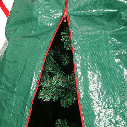 Sattiyrch Upright Christmas Tree Storage Bag - Tear Proof Material for Extra Durability, Holds up to 6 Foot Trees